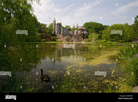 Belvedere Castle, Central Park - New York Stock Photo - Alamy