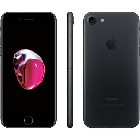 Apple iPhone 7 - Unlocked - 256GB Matte Black Smartphone - Refurbished ...