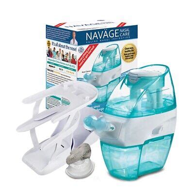 NAVAGE ESSENTIALS BUNDLE w/20 SaltPods & Countertop Caddy (NETI POT) | eBay