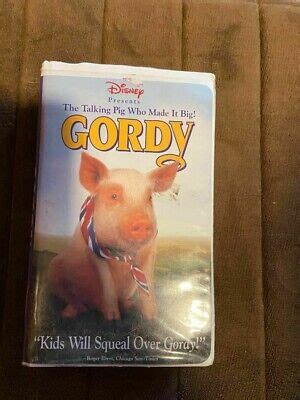 Gordy (VHS, 1995) 786936436938 | eBay