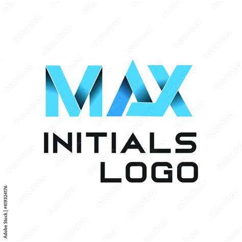 Max Initials logo exclusive design inspiration Stock Vector | Adobe Stock