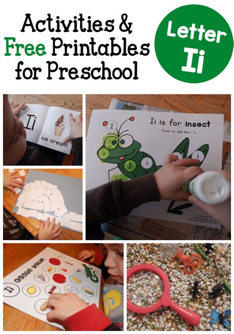 Letter I Activities for Preschool (a peek at our week!) - The Measured Mom