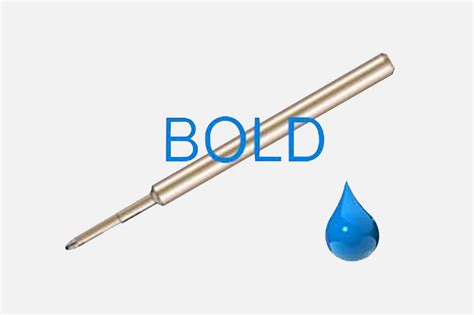 Space Pen Refill – Blue Bold