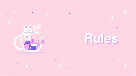 Personalize online this Aesthetic Pastel Server Rules Discord Banner ...