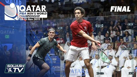 Squash: PSA Men's World Champs 2019-20 - Final Roundup - Momen v Coll ...