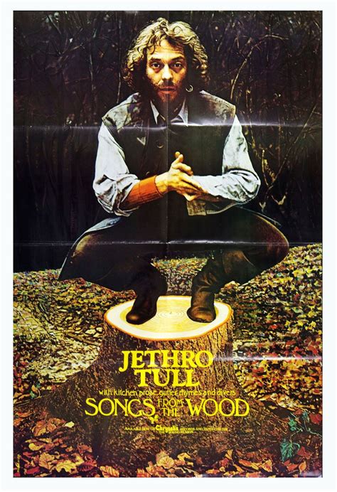 Jethro Tull Poster 1977 Songs From The Wood Album Promo 23 x 35 | eBay | Jethro tull, Jethro ...