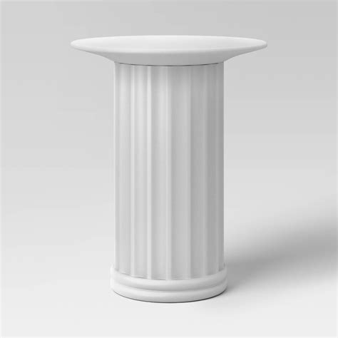 Plaster Accent Table White - … curated on LTK