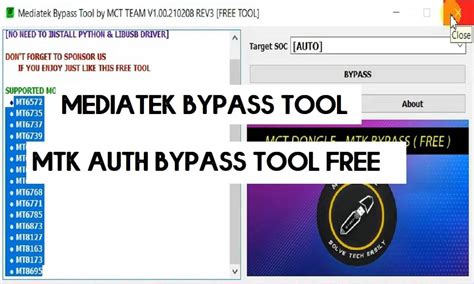 Download MCT MediaTek Bypass Tool | New MTK Auth Bypass Tool Free