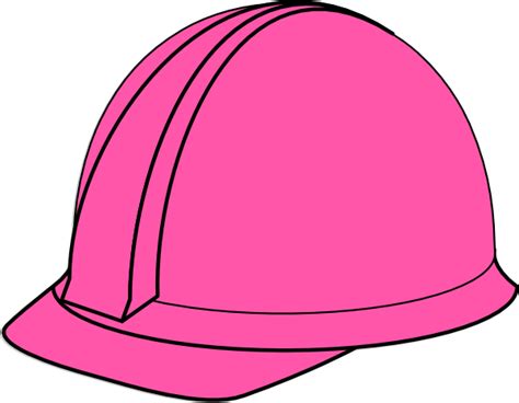 pink hard hat clip art - Clip Art Library