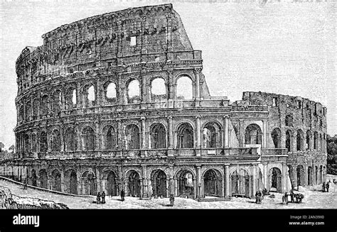 Inside The Roman Colosseum Render