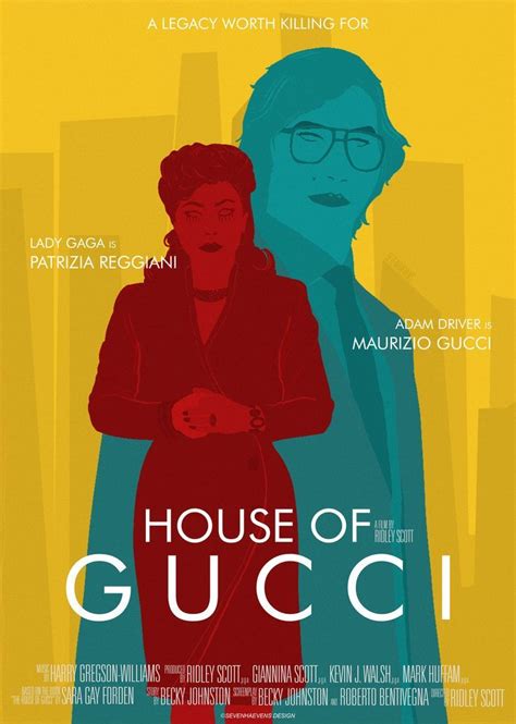 House of Gucci (2021) - Poster in 2022 | Crime movie, Movie posters design, Ridley scott