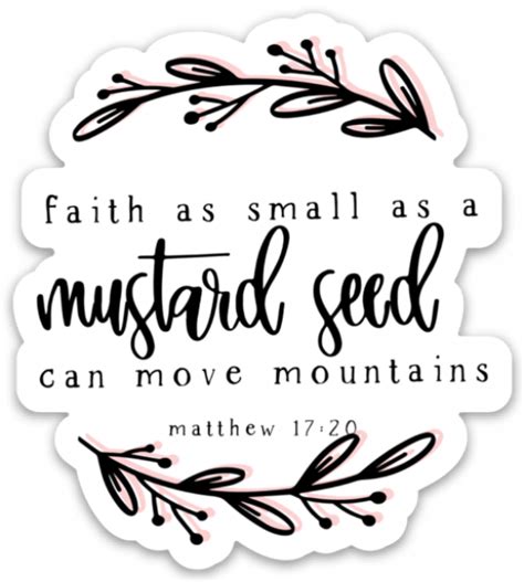 Faith like a mustard seed verse - hillfiln