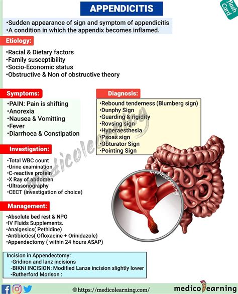 Medicolearning appendicitis flash card Medical Radiography, Belly Pooch Workout, Medical ...