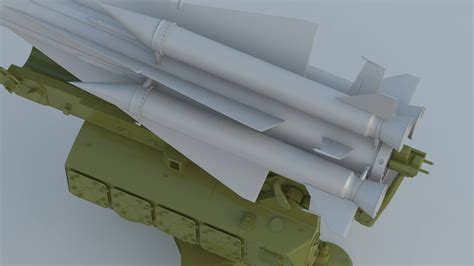 S-200 Missile 3D Model by frezzy