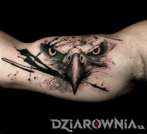 Tatuaż orzeł | Autor: sylwusia | Tatuajes aguilas, Tatuajes de brazo interno, Tatuajes ...