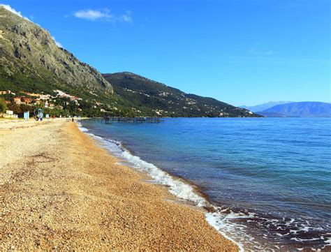 Beach weather in Barbati Beach, Corfu, Greece in April