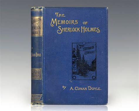 Memoirs of Sherlock Holmes Arthur Conan Doyle First Edition