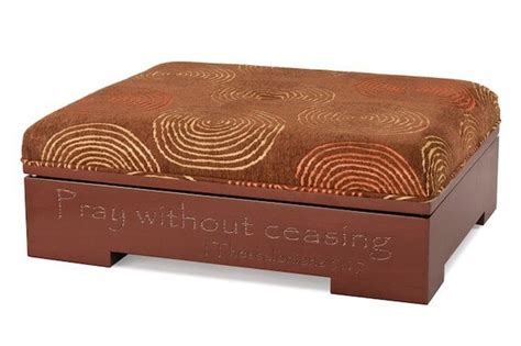 Prayer Stool Kneeler Handcrafted Solid Hardwood With by prayWCS