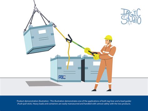 Oil Rig Safety Products Demonstration Illustration on Behance