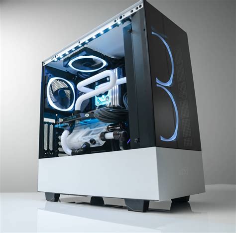 NZXT H510 Elite White Mid Tower Windowed PC Gaming Case | Spot On | Custom pc, Pc tower ...