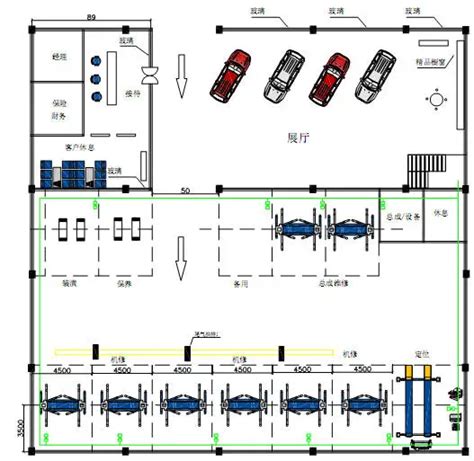 3 Auto Workshop Design Samples And Equipment Installation Cases - Buy Auto Workshop Design And ...