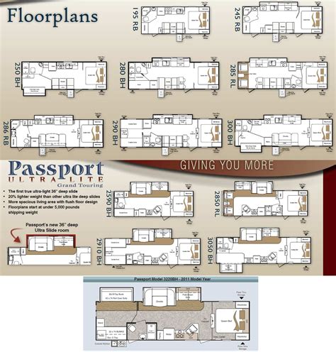 Keystone Passport ultra-lite travel trailer 2011 - large picture