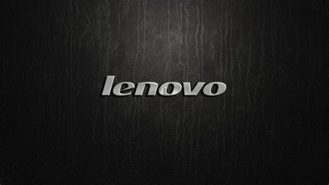 Download Silver Embossed Logo Lenovo HD Wallpaper | Wallpapers.com