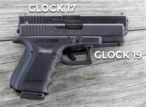 Glock 17 vs Glock 19 - A Pistol Comparison