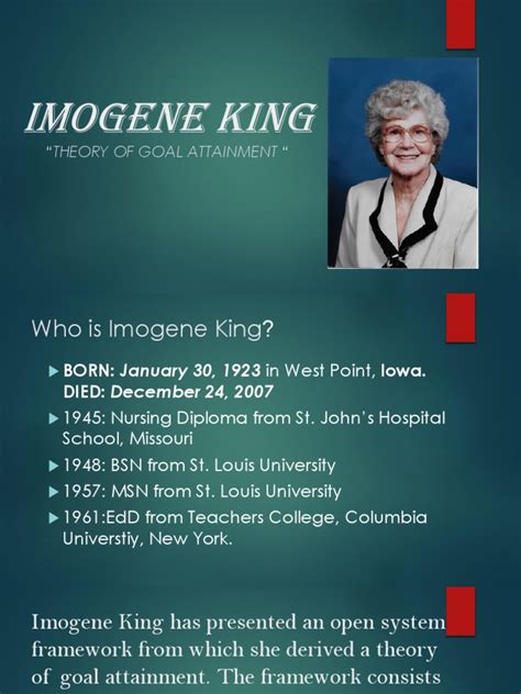 Imogene King | PDF | Nursing | System