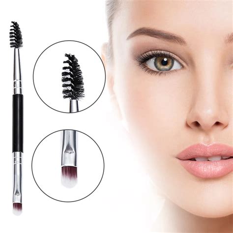 Aliexpress.com : Buy 1PCS Double Eyebrow Brush+Eyebrow Comb beauty cosmetic brush eyebrow makeup ...