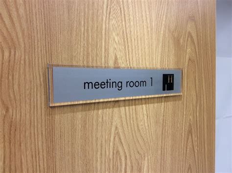 Pin by Neena V. on G R A P H I X | Office door signs, Door signs, Conference room design