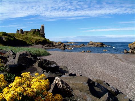 Dunure castle and coast scotland-971915 - South West Scotland Environmental Information Centre