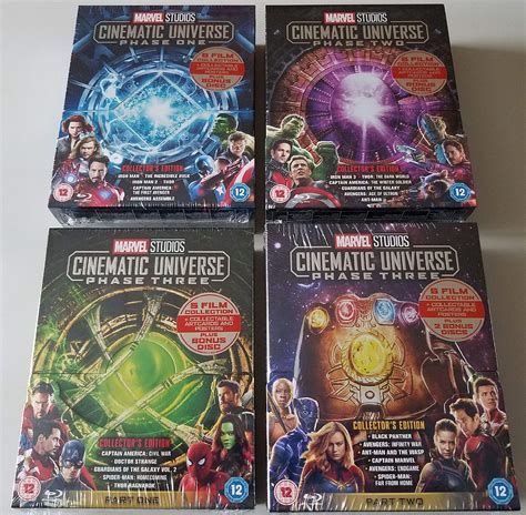 Buy Marvel Cinematic Universe - Phase One, Two and Three Part 1 and 2 ...