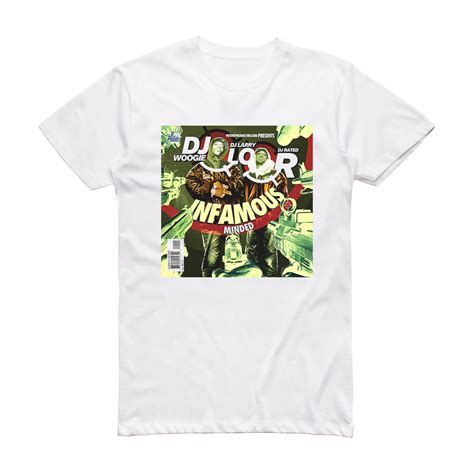 Mobb Deep Infamous Minded Album Cover T-Shirt White – ALBUM COVER T-SHIRTS