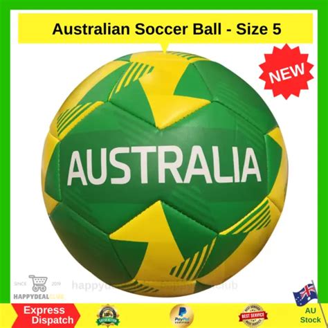 SOCCER BALL-SIZE 5 Training Football Outdoor Playing Sport Ball AUSTRALIA NEW EUR 9,47 - PicClick FR