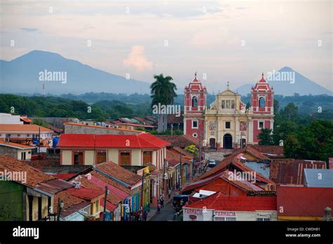 The city of Leon, Nicaragua's first capital city established in 1610 ...