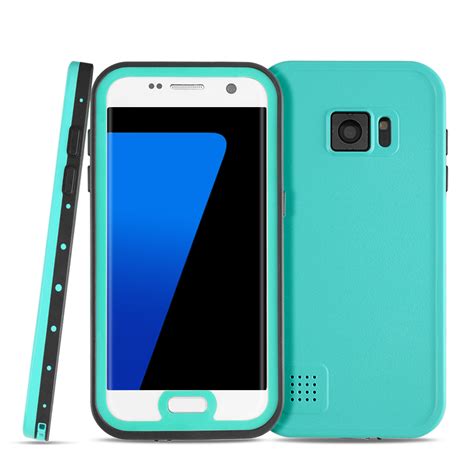 Samsung Galaxy S7 Edge Waterproof Case Dustproof Shockproof Cover Skin ...