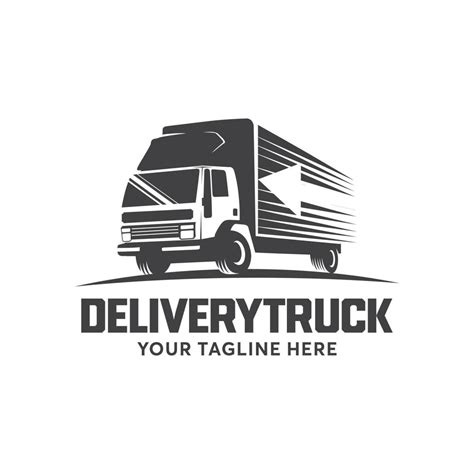 Delivery Truck Logo Design Template Inspiration 14798727 Vector Art at ...