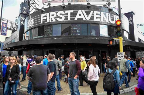 Fans gather outside First Avenue the nightclub where U.S. music superstar Prince got his start ...