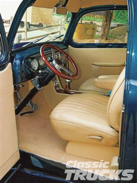 1950 Ford F1 Interior Photo 4 | Classic trucks, Classic ford trucks ...