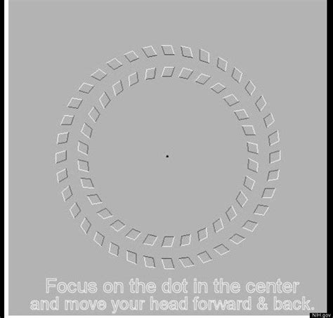 Dot Rotation - circular movement without, well, movement! | Optical ...