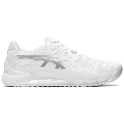 Asics Gel Resolution 8 White buy and offers on Smashinn