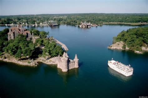 The St. Lawrence River is the great waterway that connects the Great Lakes with the Atlantic ...