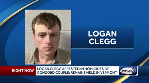 Logan Clegg arrested, charged in homicides of Concord couple; remains held in Vermont [Video]