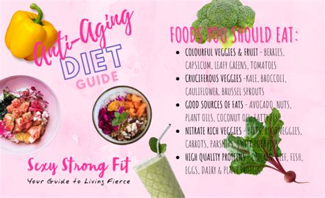 Here's Your Complete Anti-Aging Diet Guide - Nutrition, Supplements and ...