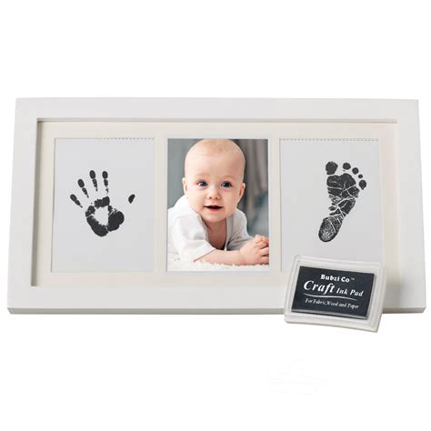 BABY HANDPRINT Kit and Footprint Frame Baby Prints Photo