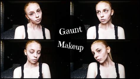 Gaunt/Sunken Face Makeup | Tutorial - YouTube