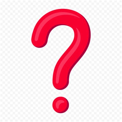 Vector Red Question Mark Logo Icon Symbol PNG | Citypng