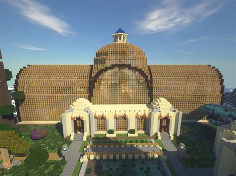 Greenhouse/Aviary Minecraft Map