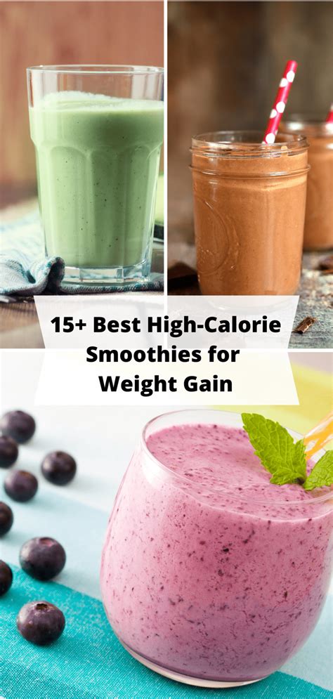 15+ Best High-Calorie Smoothies for Weight Gain - The Short Order Cook